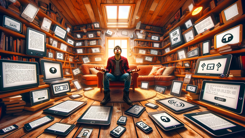 Die Komplexität des Digitalen Lesens: Herausforderungen und Paradoxien im Umgang mit E-Books und DRM