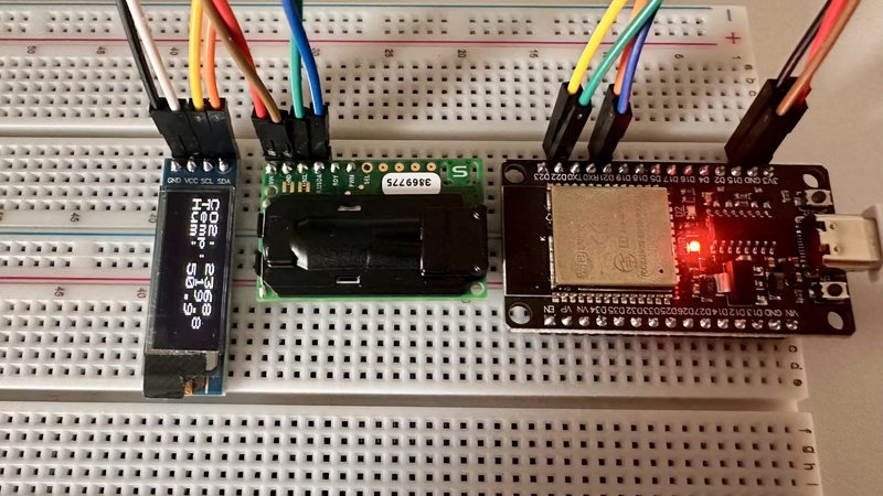 Arduino/ESP32 CO2 Sensor mit OLED Display
