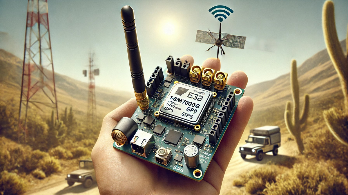 Ein GPS Tracker mit Mobilfunk auf Basis eines ESP32