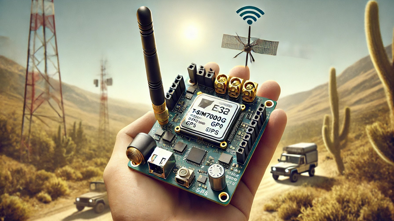 Ein GPS Tracker mit Mobilfunk auf Basis eines ESP32